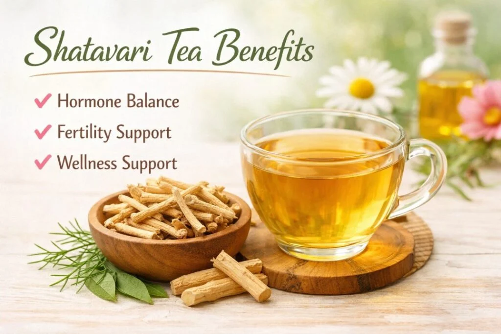 Shatavari tea benefits and wellness